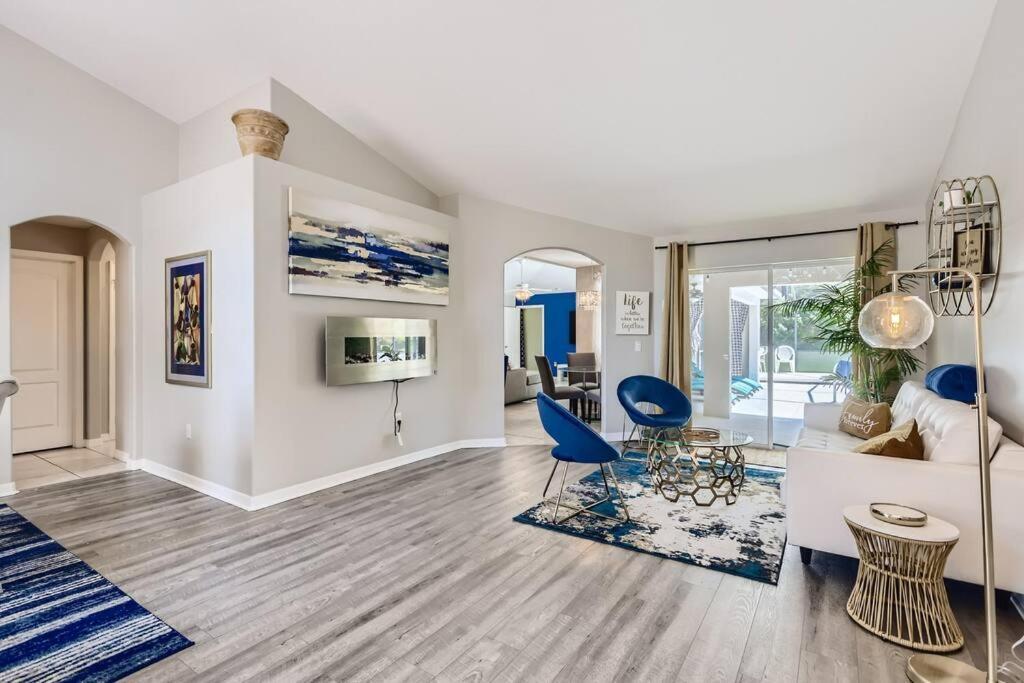 New Modern Relaxing 4 Bedroom Pool Villa Near Disney'S Parks 达文波特 外观 照片