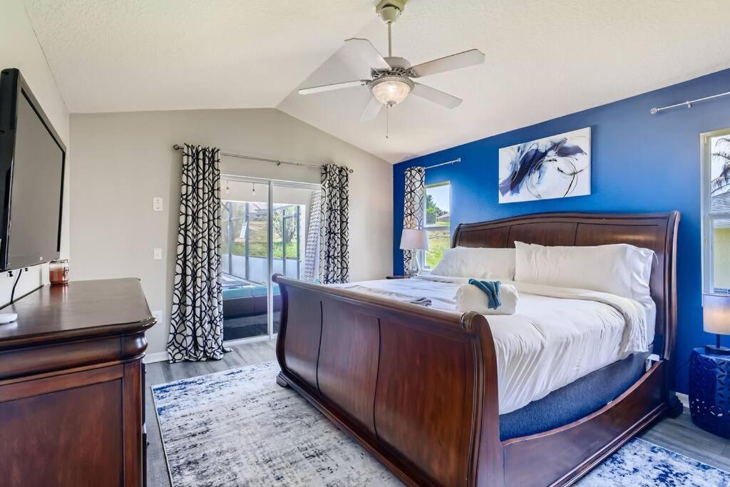 New Modern Relaxing 4 Bedroom Pool Villa Near Disney'S Parks 达文波特 外观 照片
