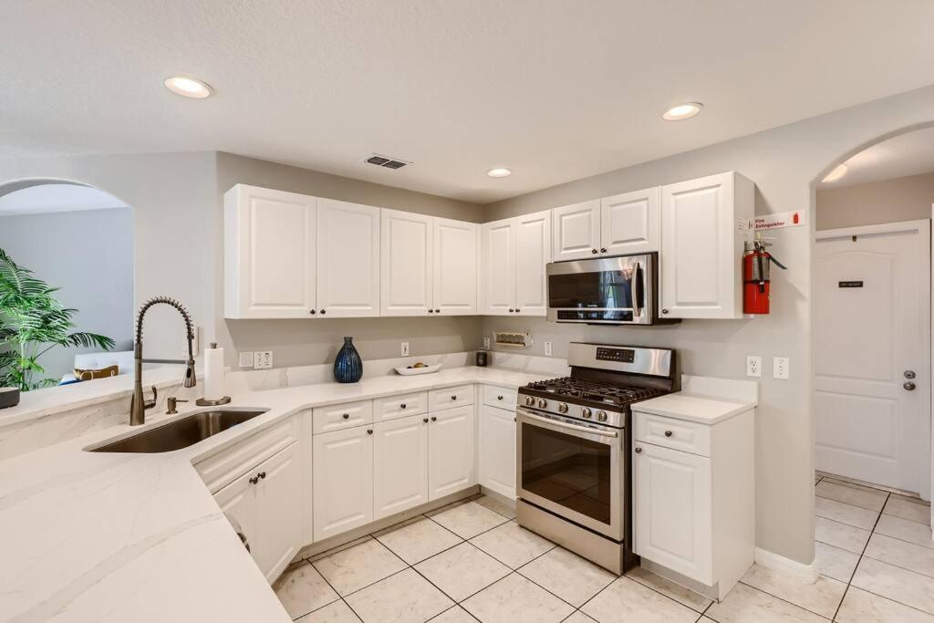 New Modern Relaxing 4 Bedroom Pool Villa Near Disney'S Parks 达文波特 外观 照片